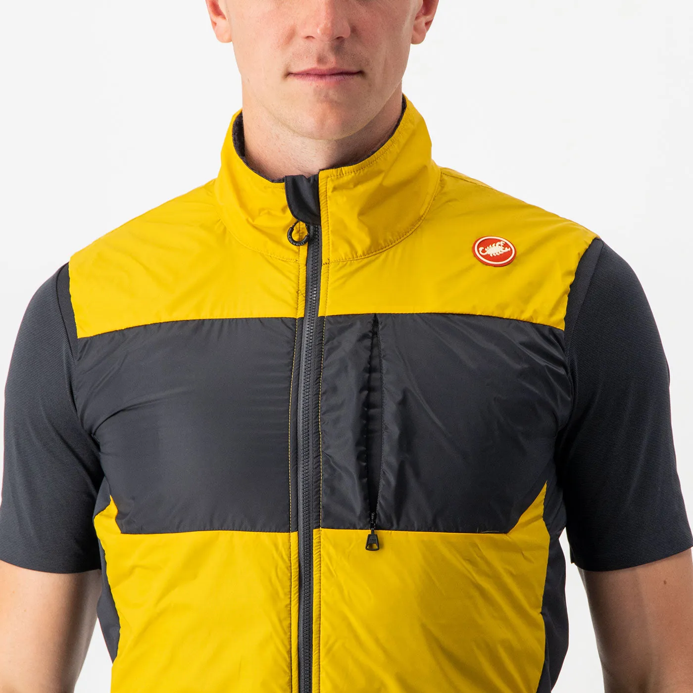 Gilet Castelli Unlimited Puffy - Giallo