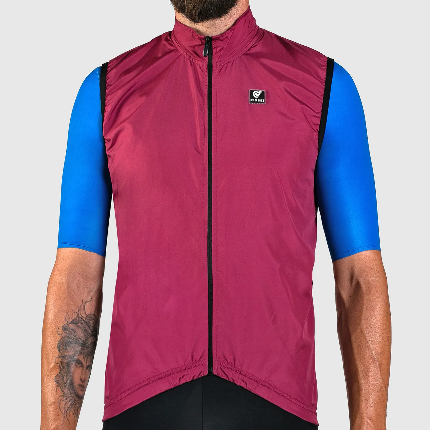 Gilet Pissei Sanremo - Bordeaux