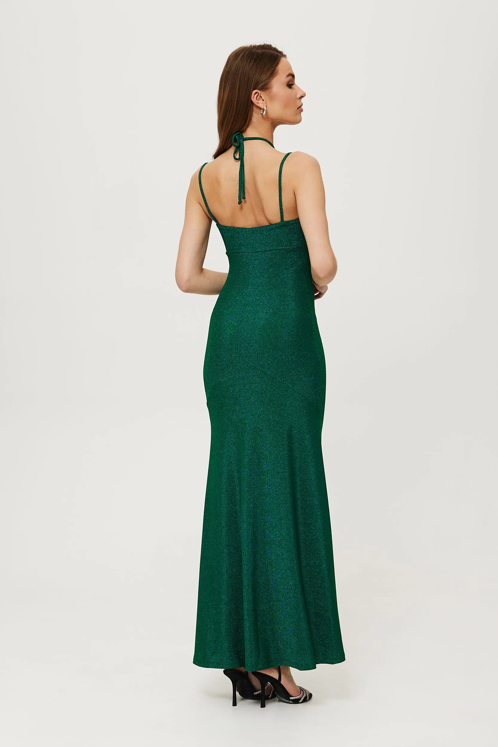 green - Long dress model 193981 Makover