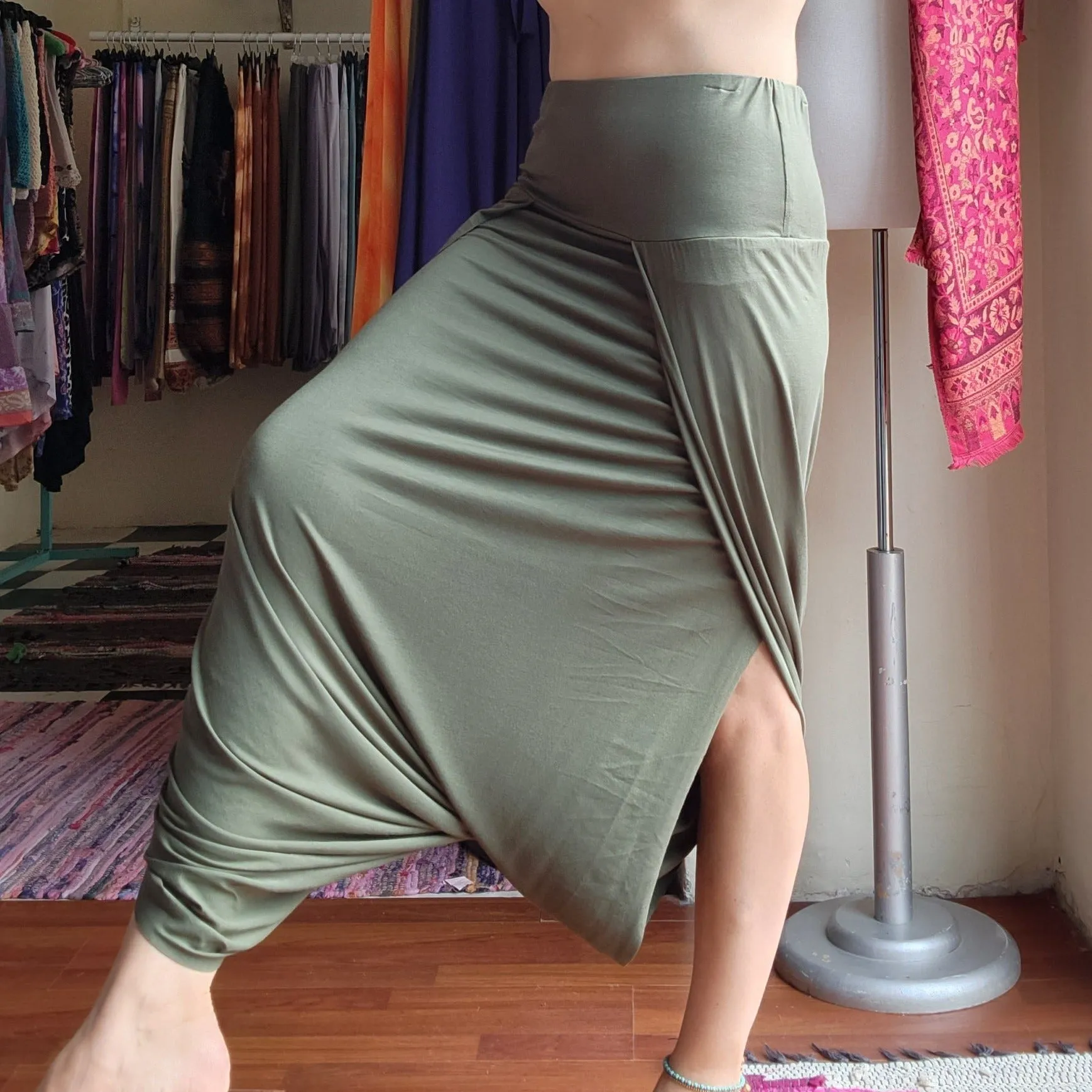 Infinity Skirt - Olive Green Classic