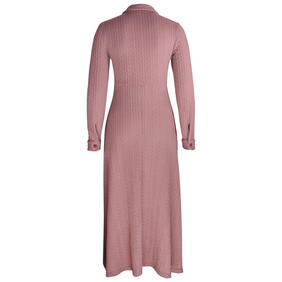 Is Nina C/Knit Maxi Shirt Dress 560288