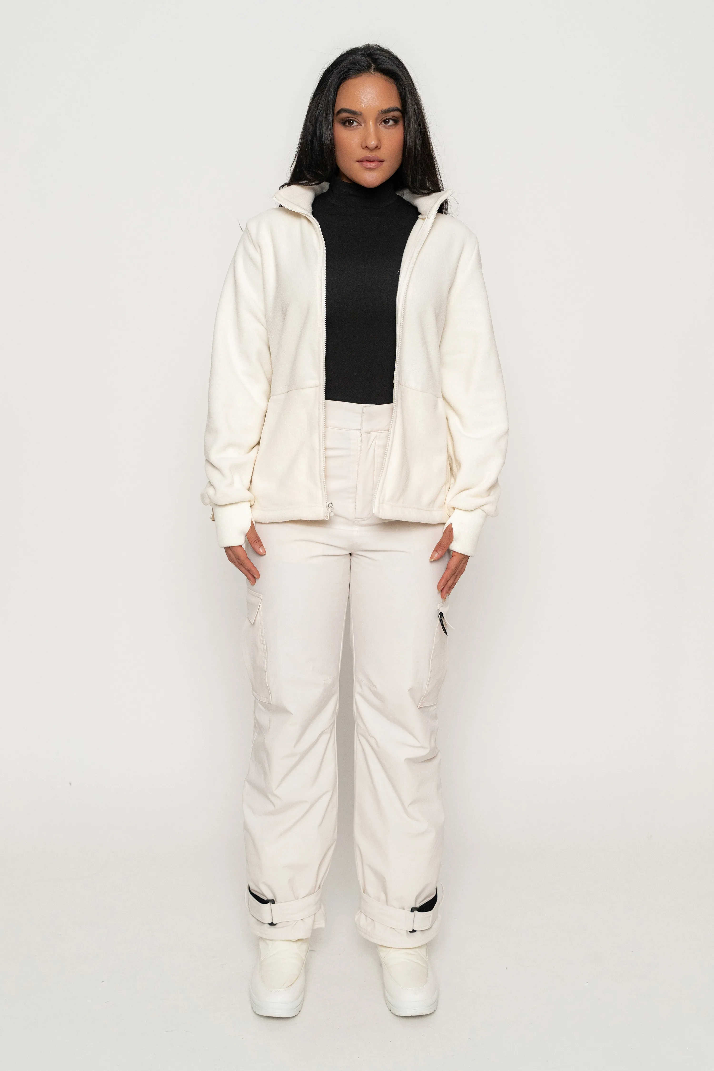 Ivory Polar Puffer Jacket