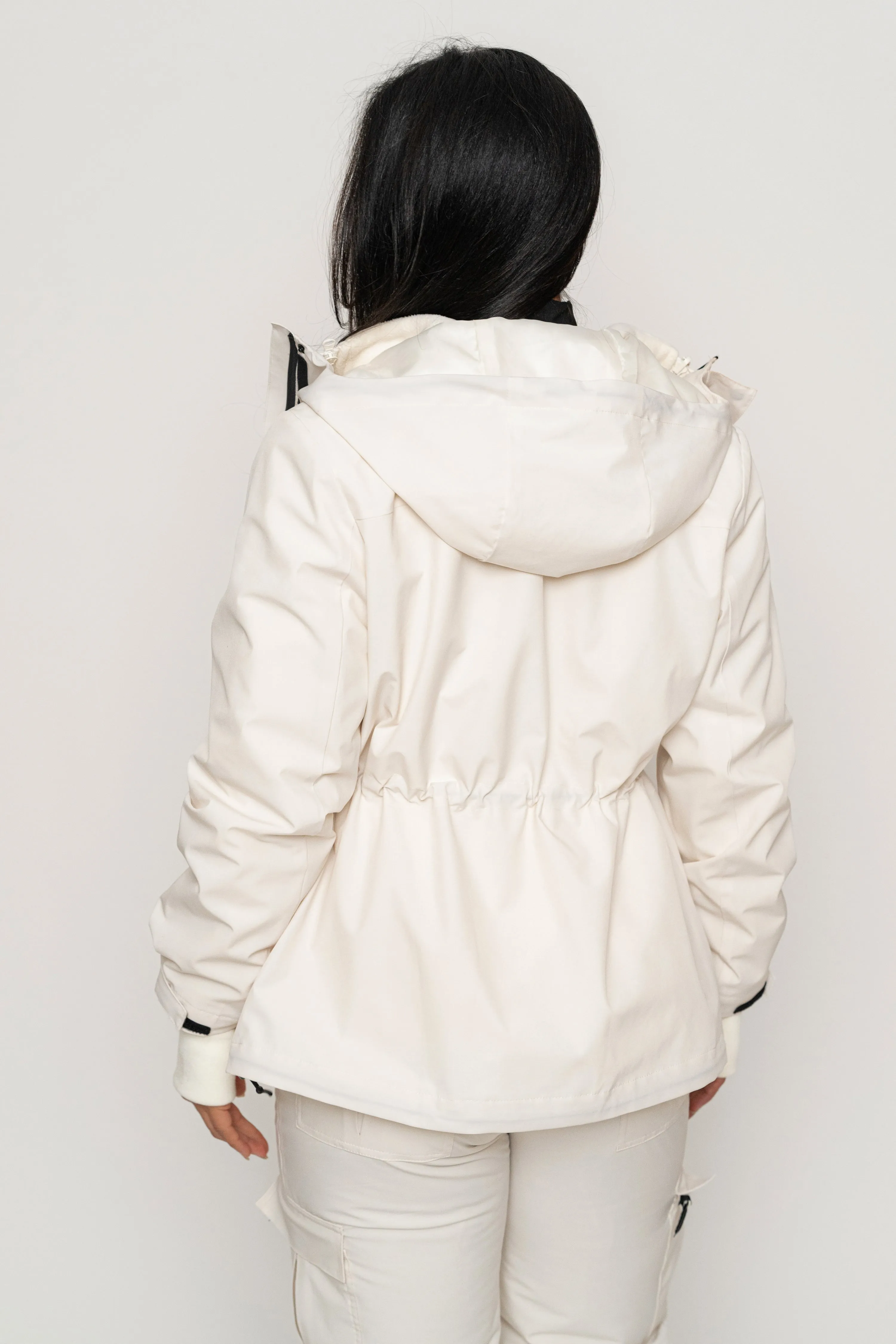 Ivory Polar Puffer Jacket