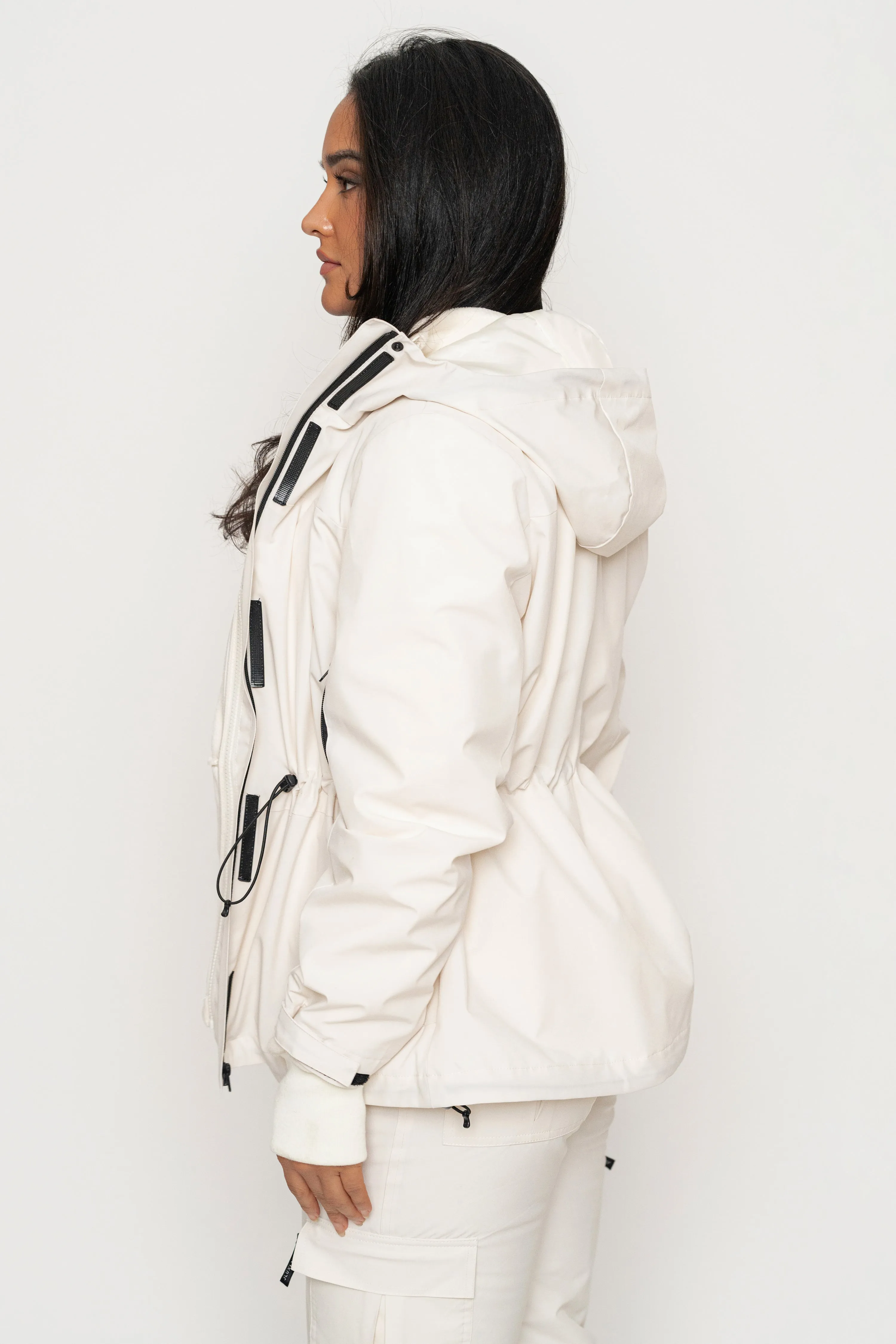 Ivory Polar Puffer Jacket