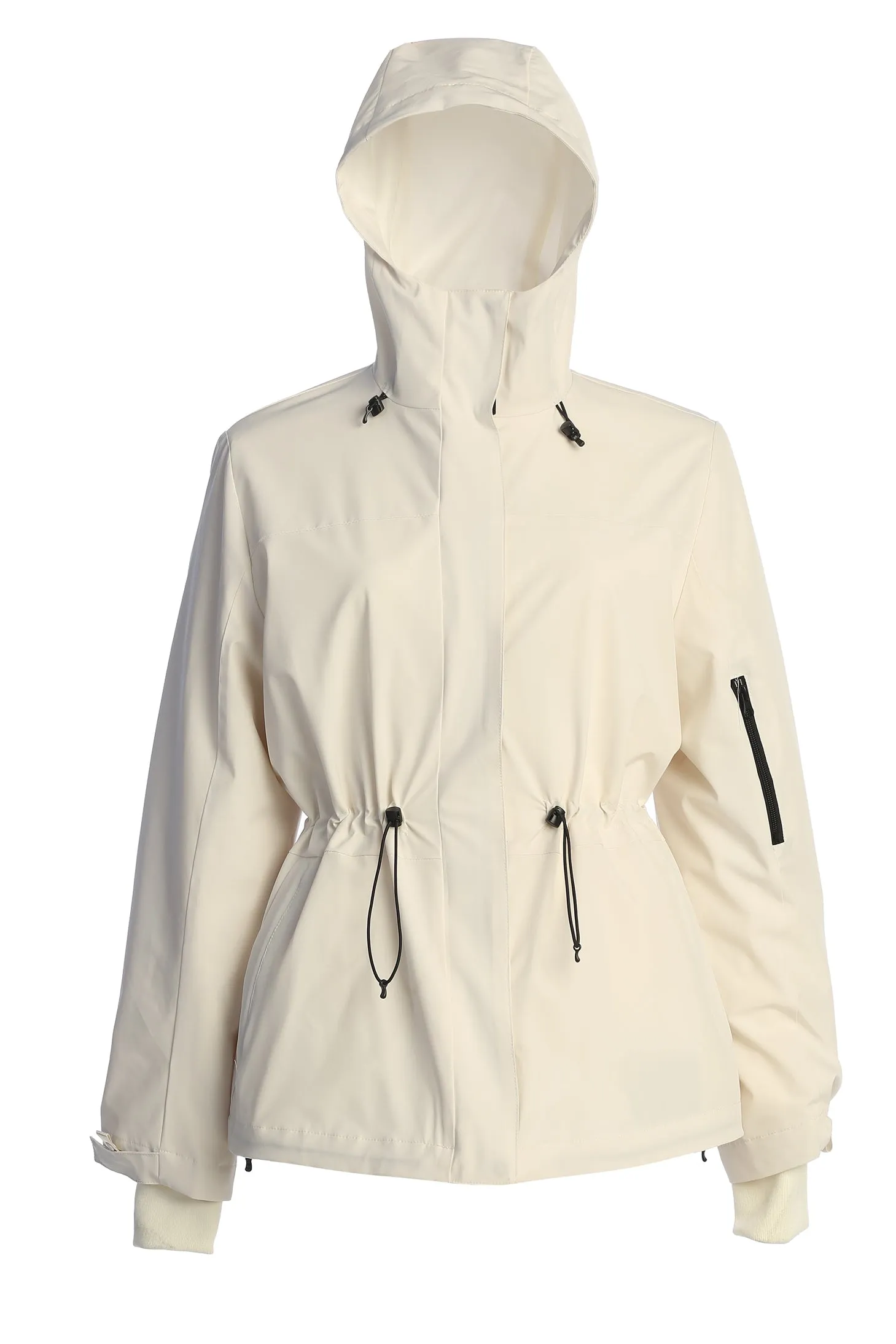 Ivory Polar Puffer Jacket