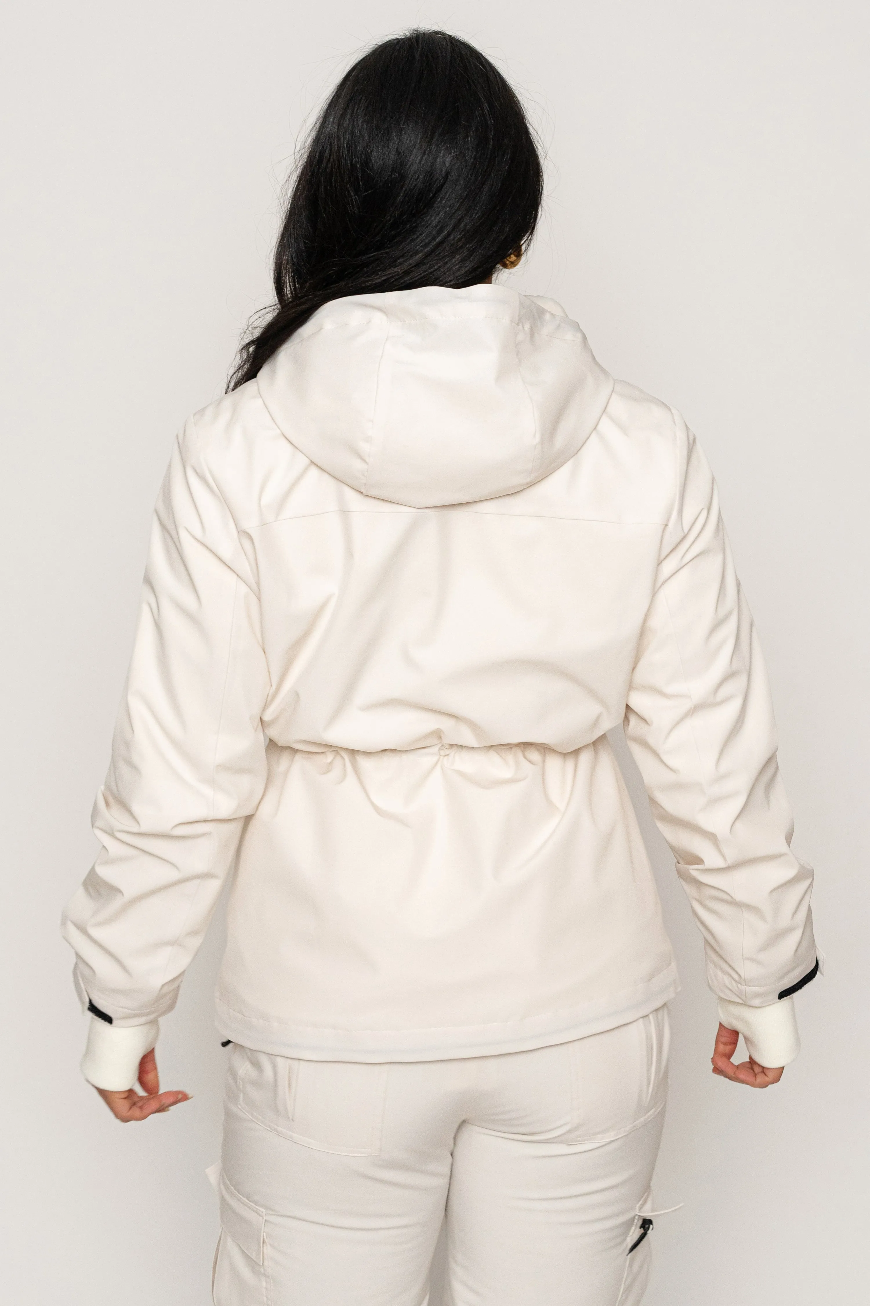 Ivory Polar Puffer Jacket