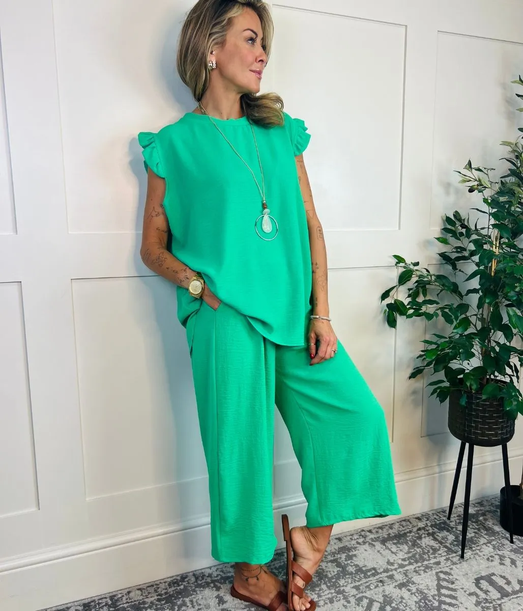 Jade Necklace Co Ord Set