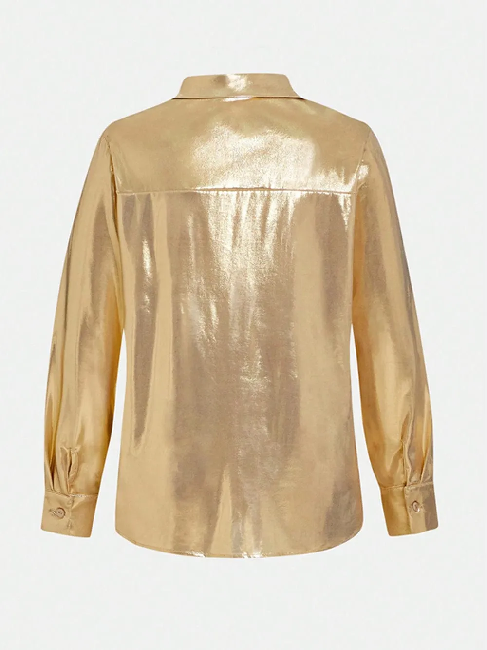 Jeevan Metallic Chic Shirt