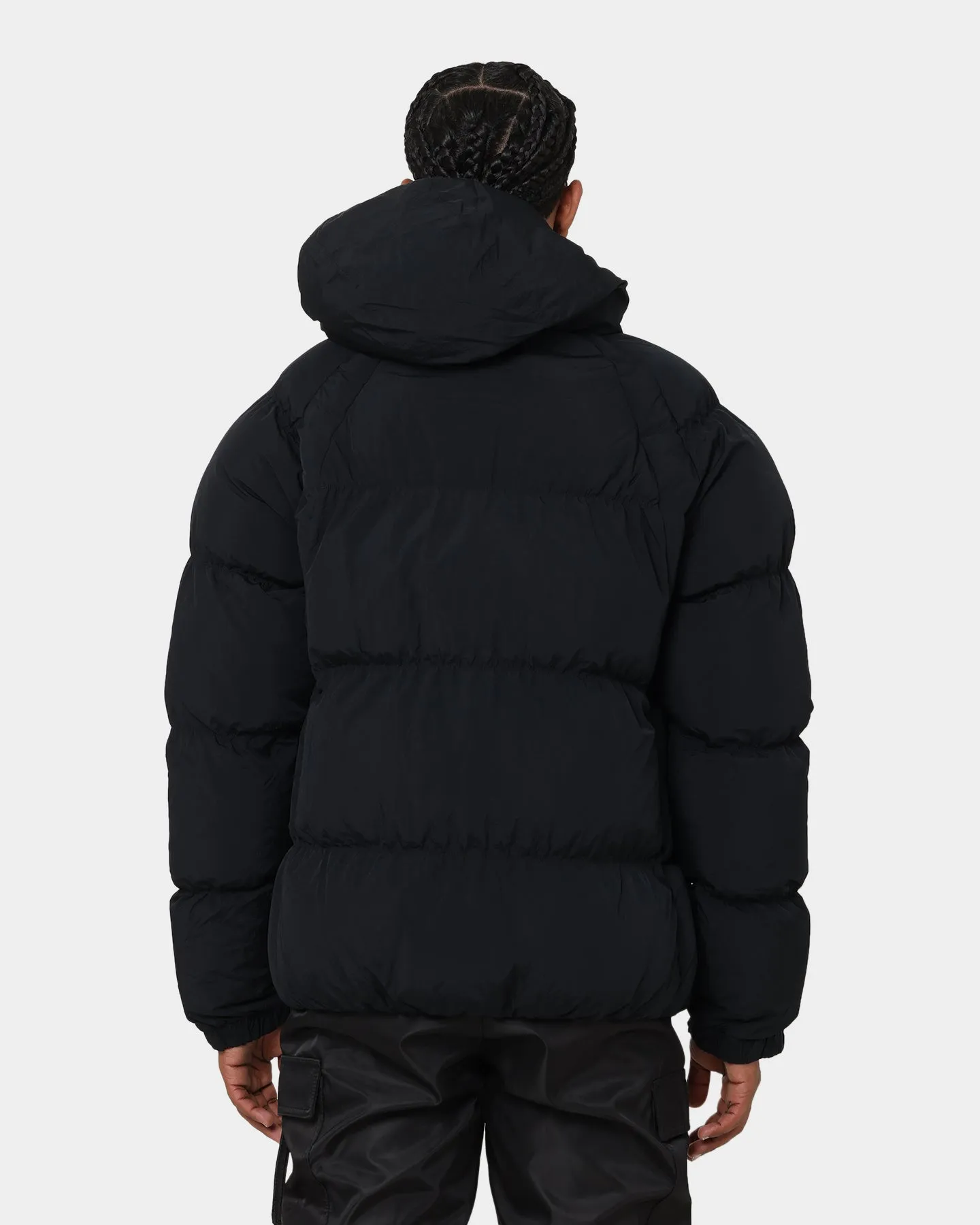 Jordan Essential Puffer Jacket Black/Fire Red