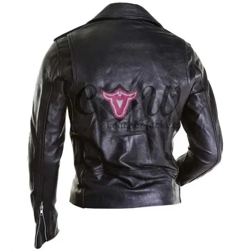 Justin Bieber All Around The World Black Leather Jacket