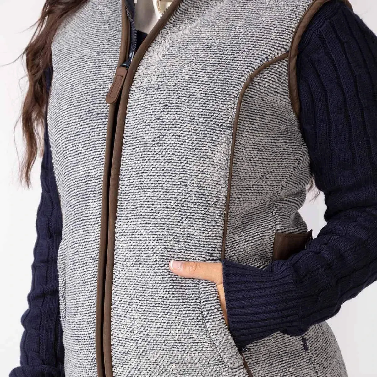 Ladies Fleece Bodywarmer