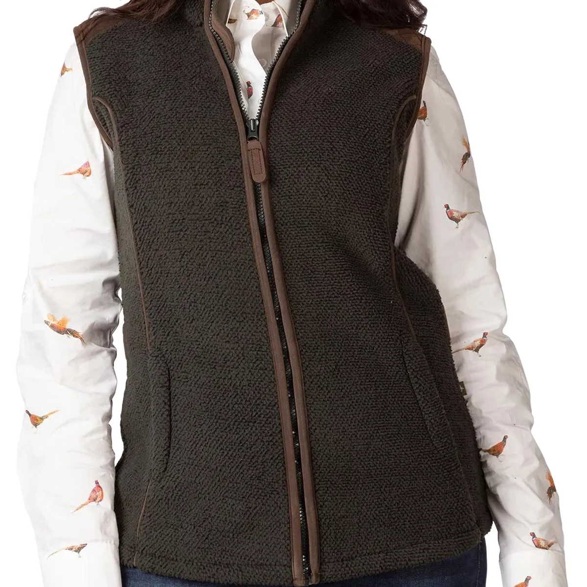 Ladies Fleece Bodywarmer