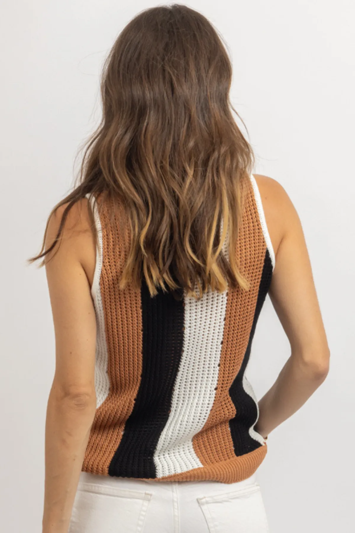 LEE CONTRAST KNIT TANK