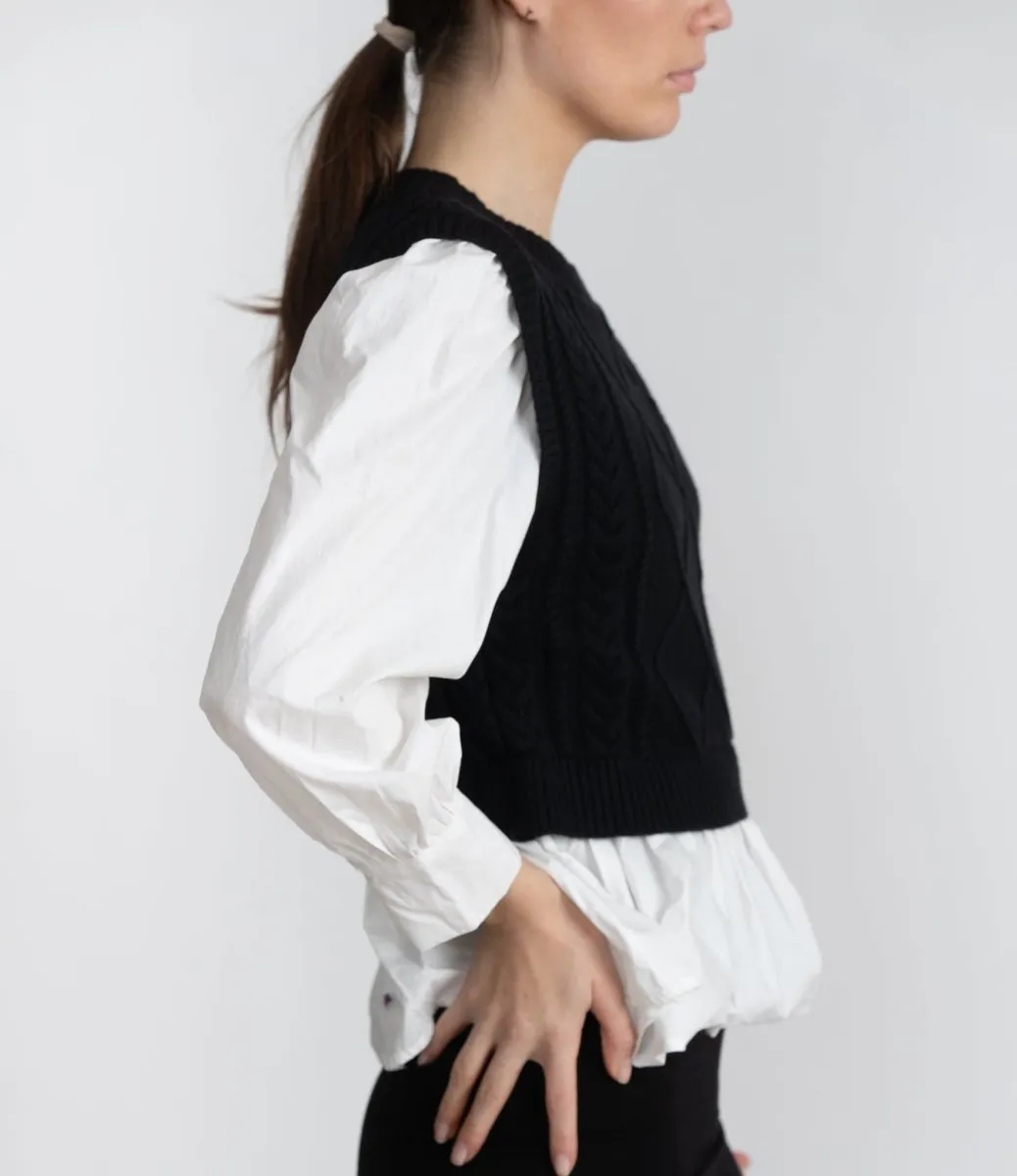 LESLIE TOP (Black)