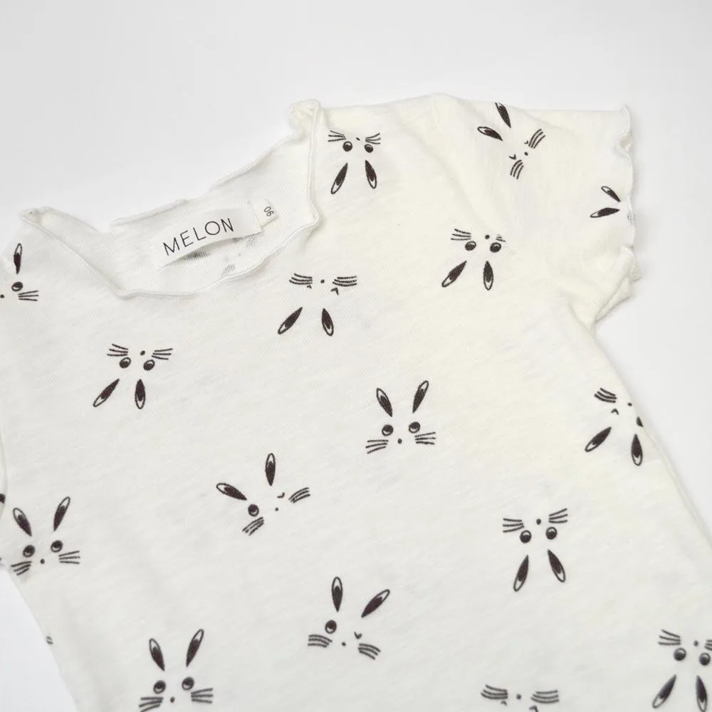 Lightweight Cotton Top, Daisy with prints