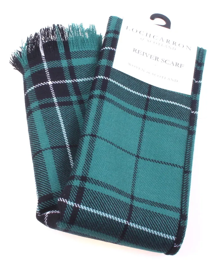 Luxury Lightweight Scarf in MacLean Hunting Ancient Tartan