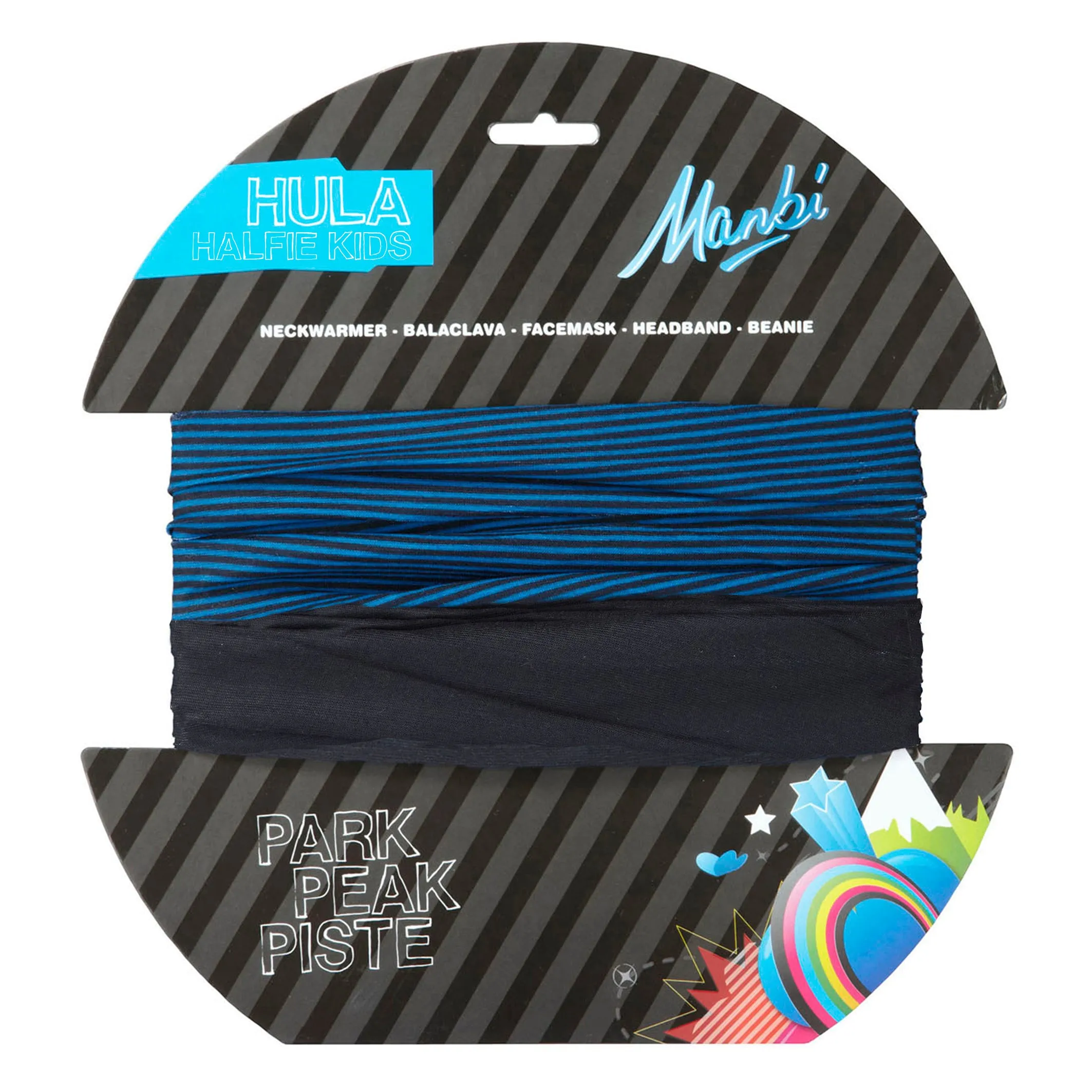 Manbi Kids Neckwarmer Hula Halfie Pattern - only Sno Man available