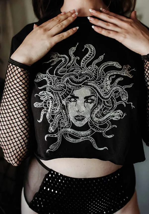 Medusa | FISHNET CROP TOP