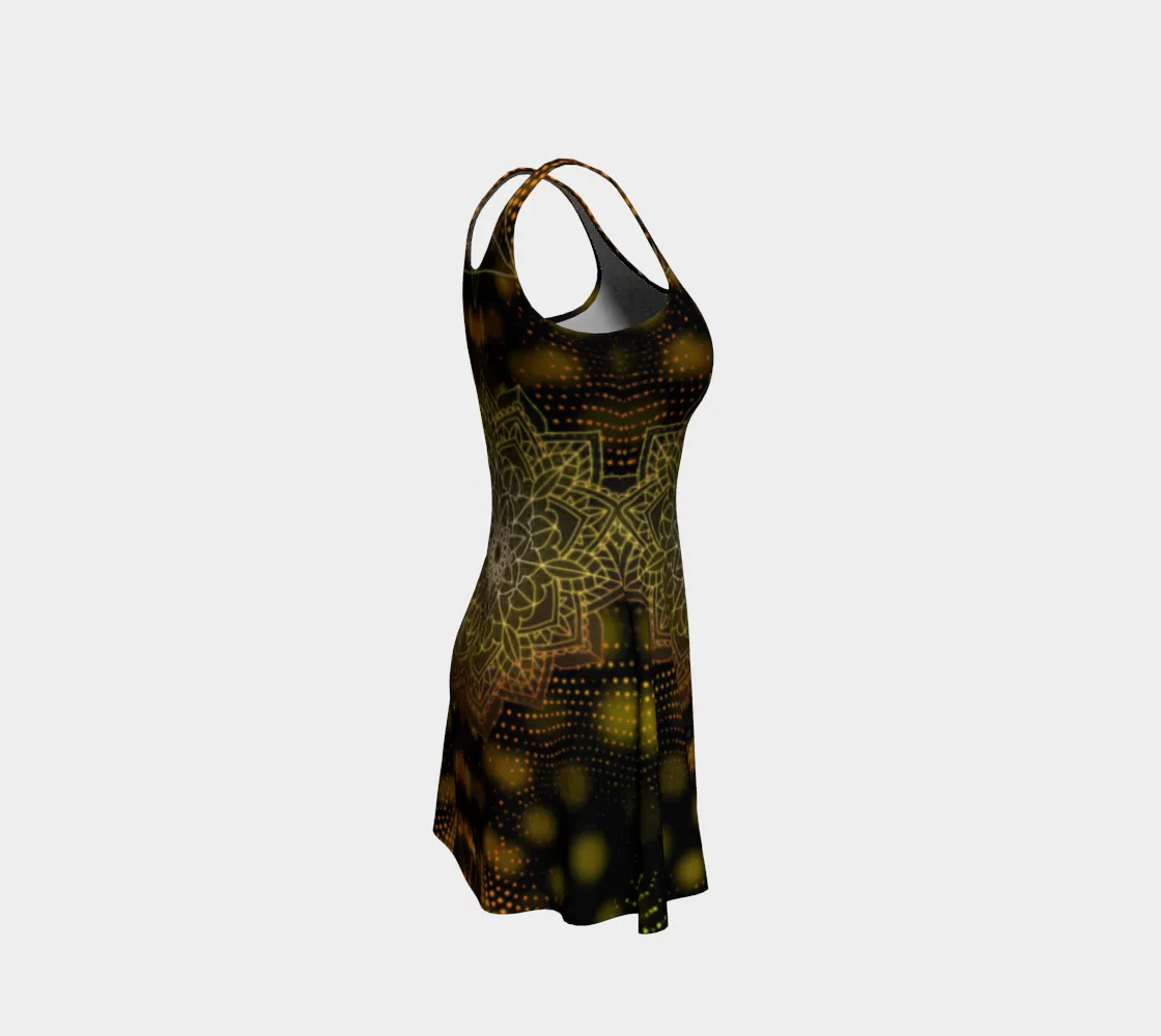 Merkaba | Flare Dress | Cosmic Shiva