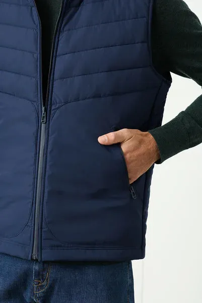 M.J. Bale Castello Reversible Gilet/Vest - Navy Grey