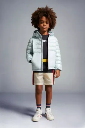 Moncler Enfant Boys Down Padded Masserau Jacket in Blue