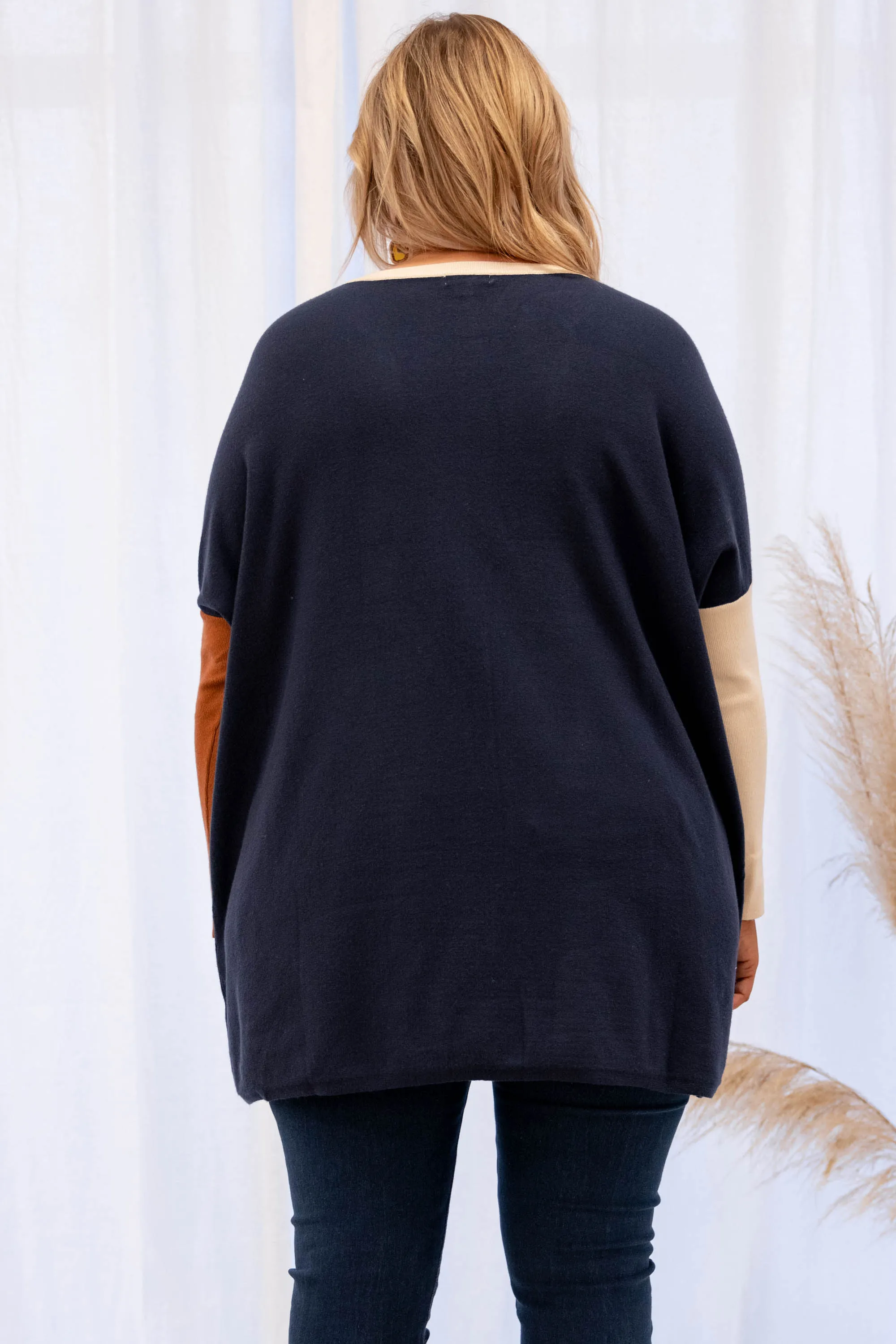 Movies All Day Sweater, Navy