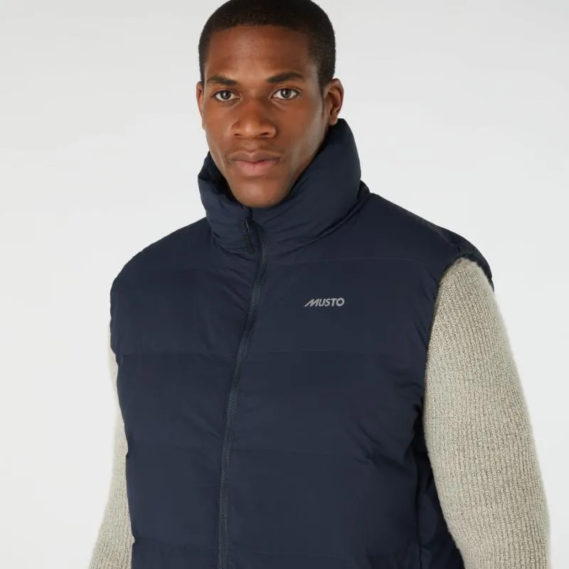 Musto Active Mens Puffer Gilet - Navy