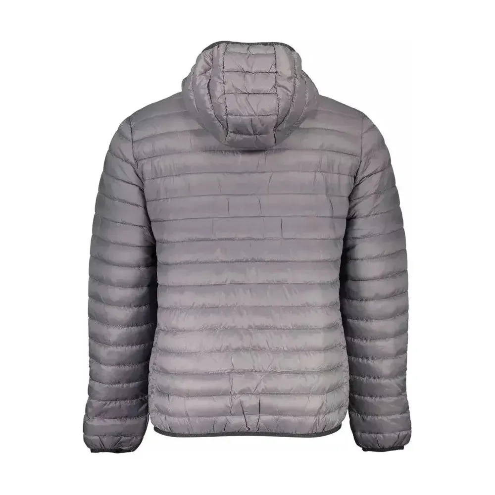 North Sails Gray Polyamide Men Jacket