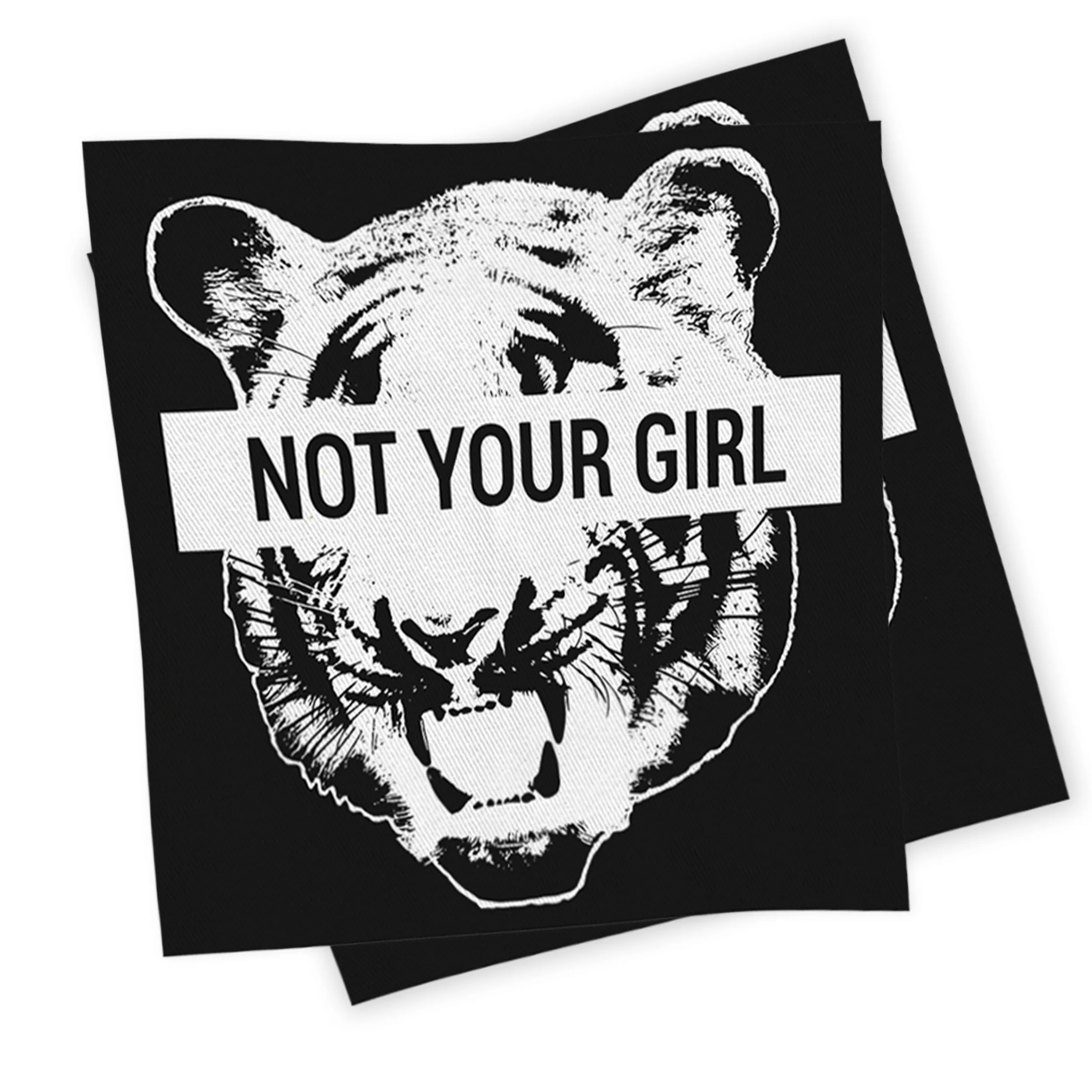 Not Your Girl Large Sew-On Jacket Patch