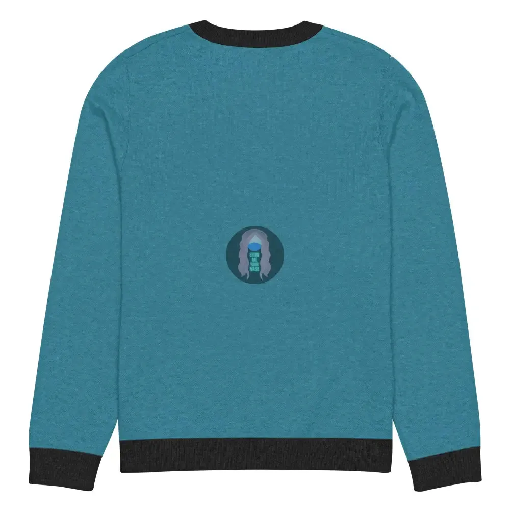 Orca On Knitted crew neck sweater