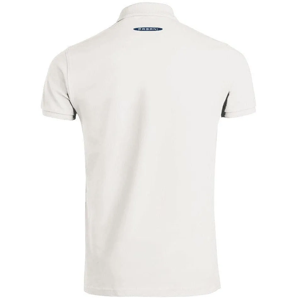 Pagani Huayra Roadster Men's Polo Shirt - Off White