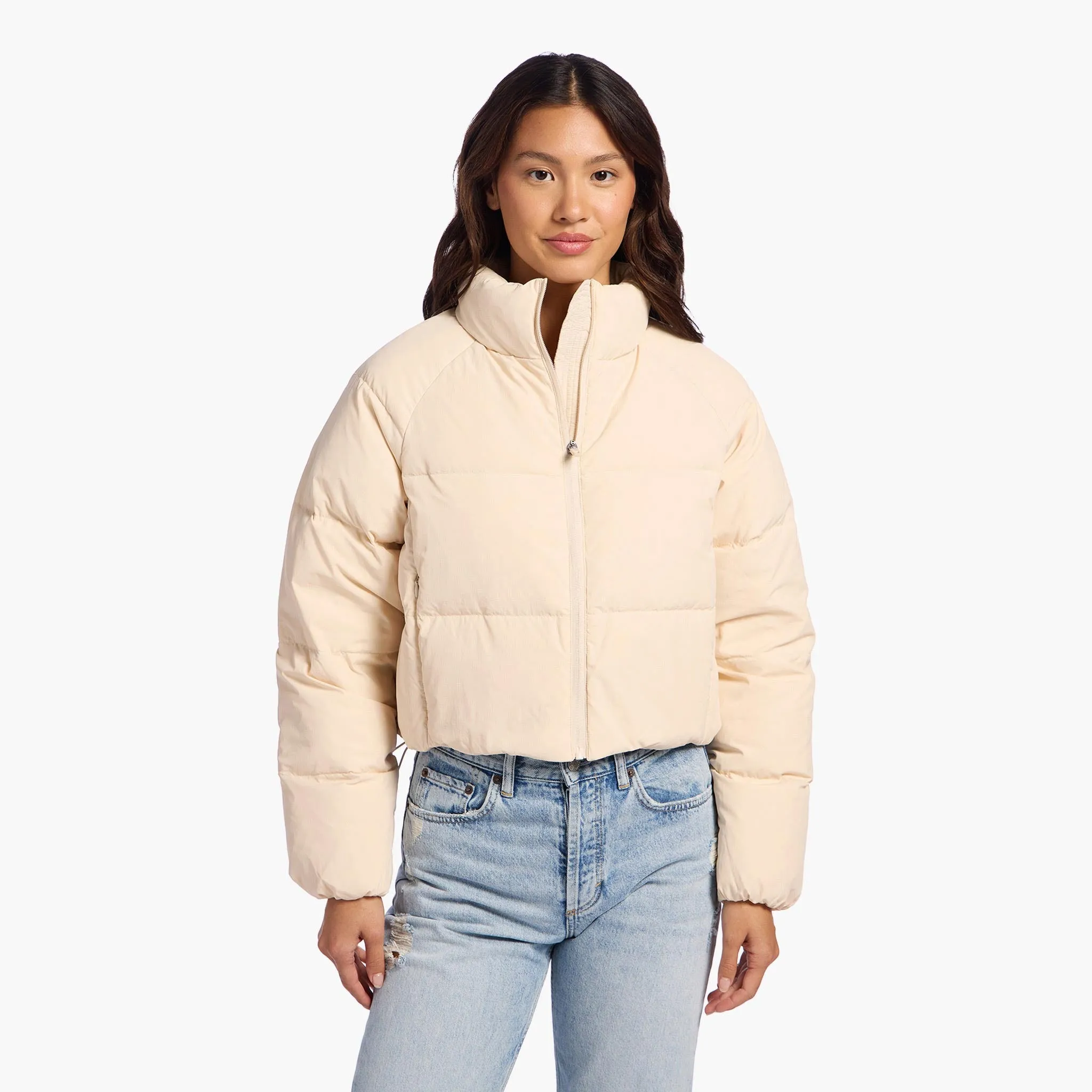 Peak Puffer Jacket | Bone