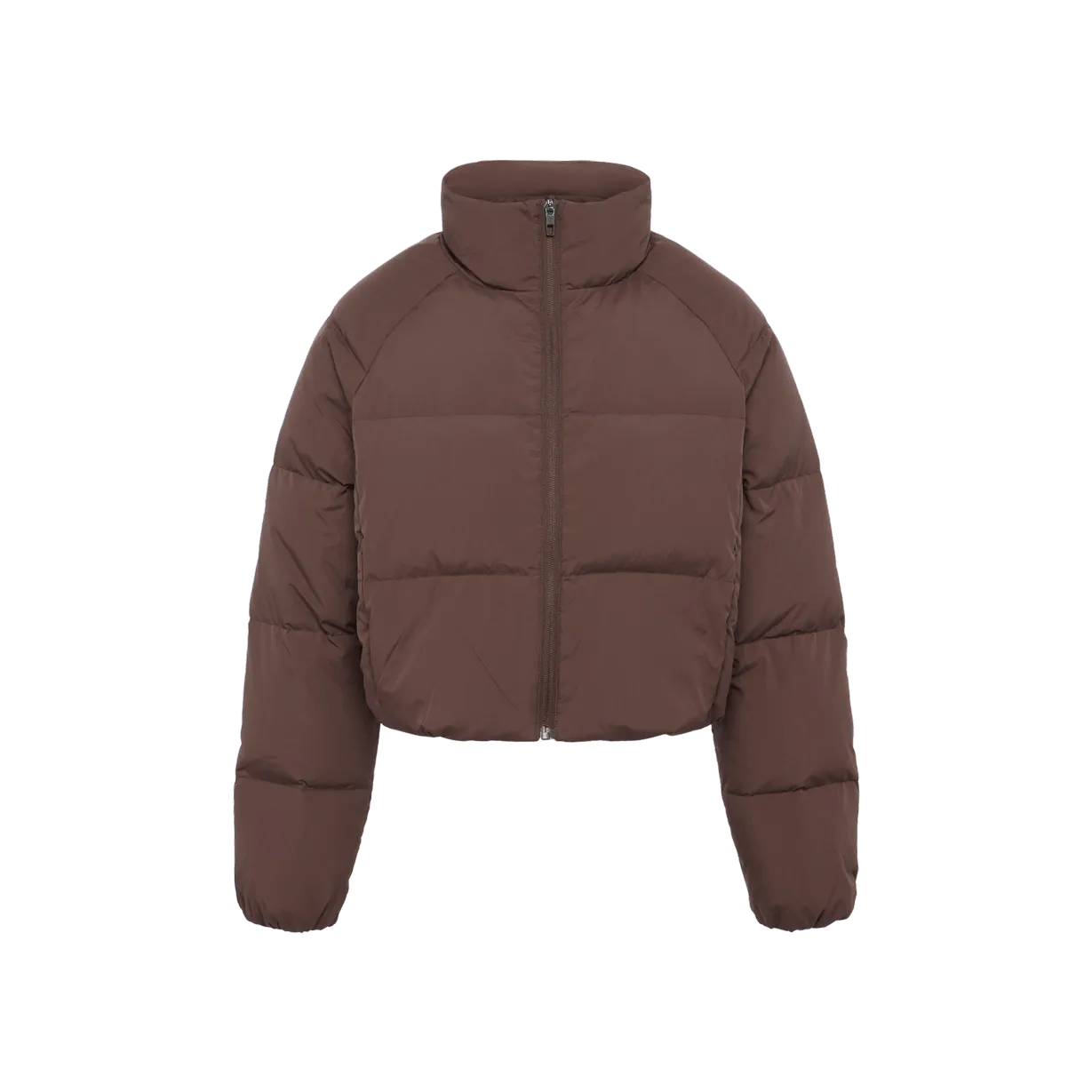 Peak Puffer Jacket | Coffee