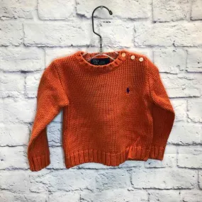 Polo Ralph Lauren Orange Size 24 Months Boys Sweater