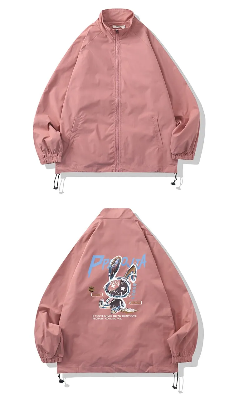 PPOJIA Windbreaker Jacket