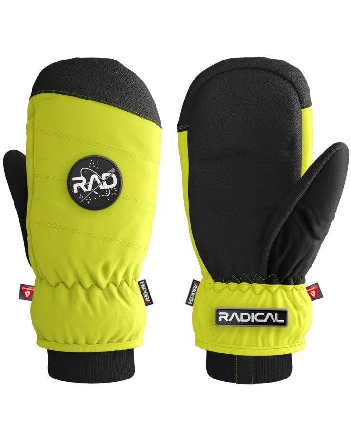 RAD Astro Mittens - Safety Yellow - 2023