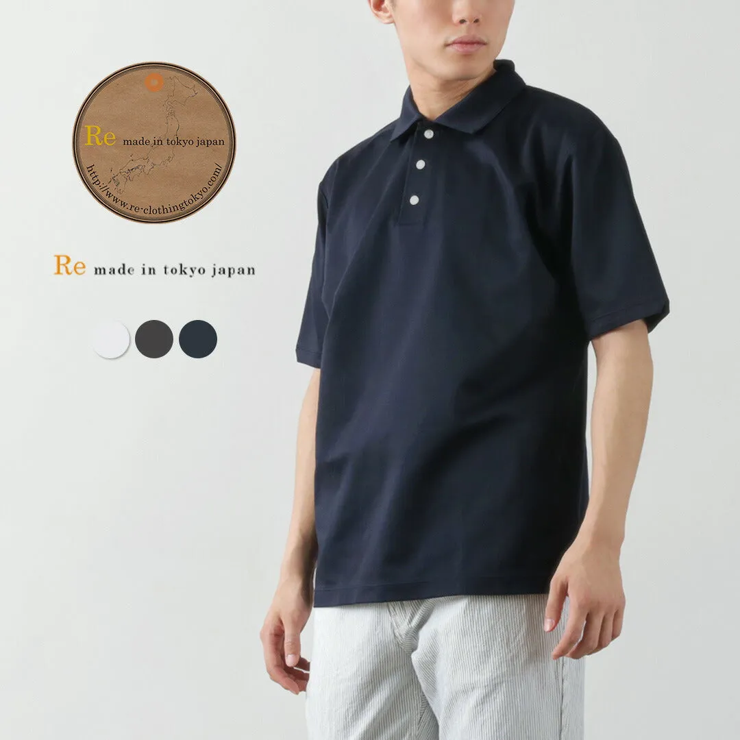 RE MADE IN TOKYO JAPAN / Tokyo Made Dress Knit Shirt Polo