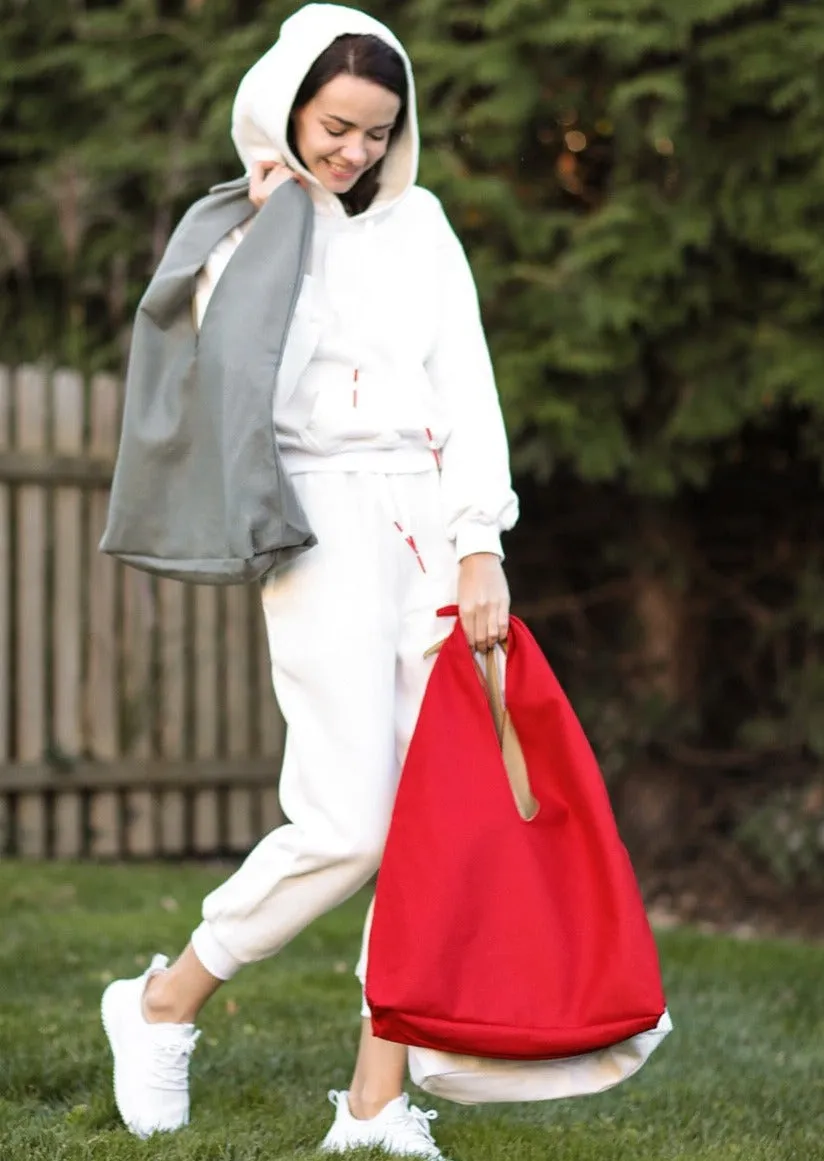 RED Italian Cashmere OVER THE SHOULDER BAG