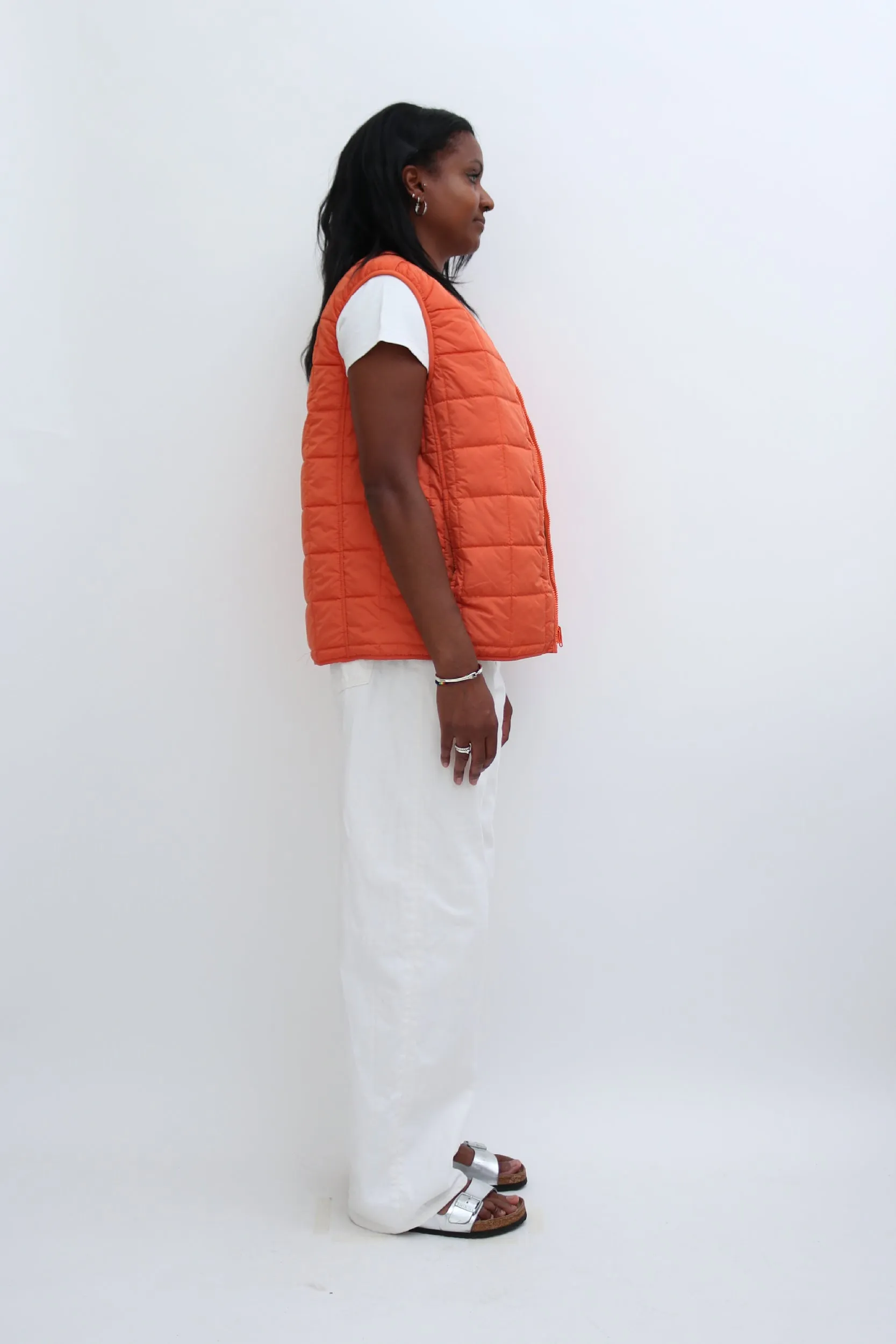 REVERSIBLE QUILTED GILET