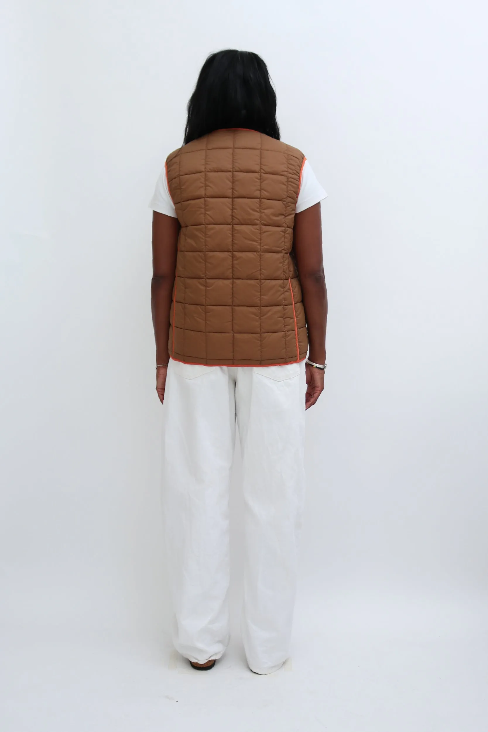 REVERSIBLE QUILTED GILET