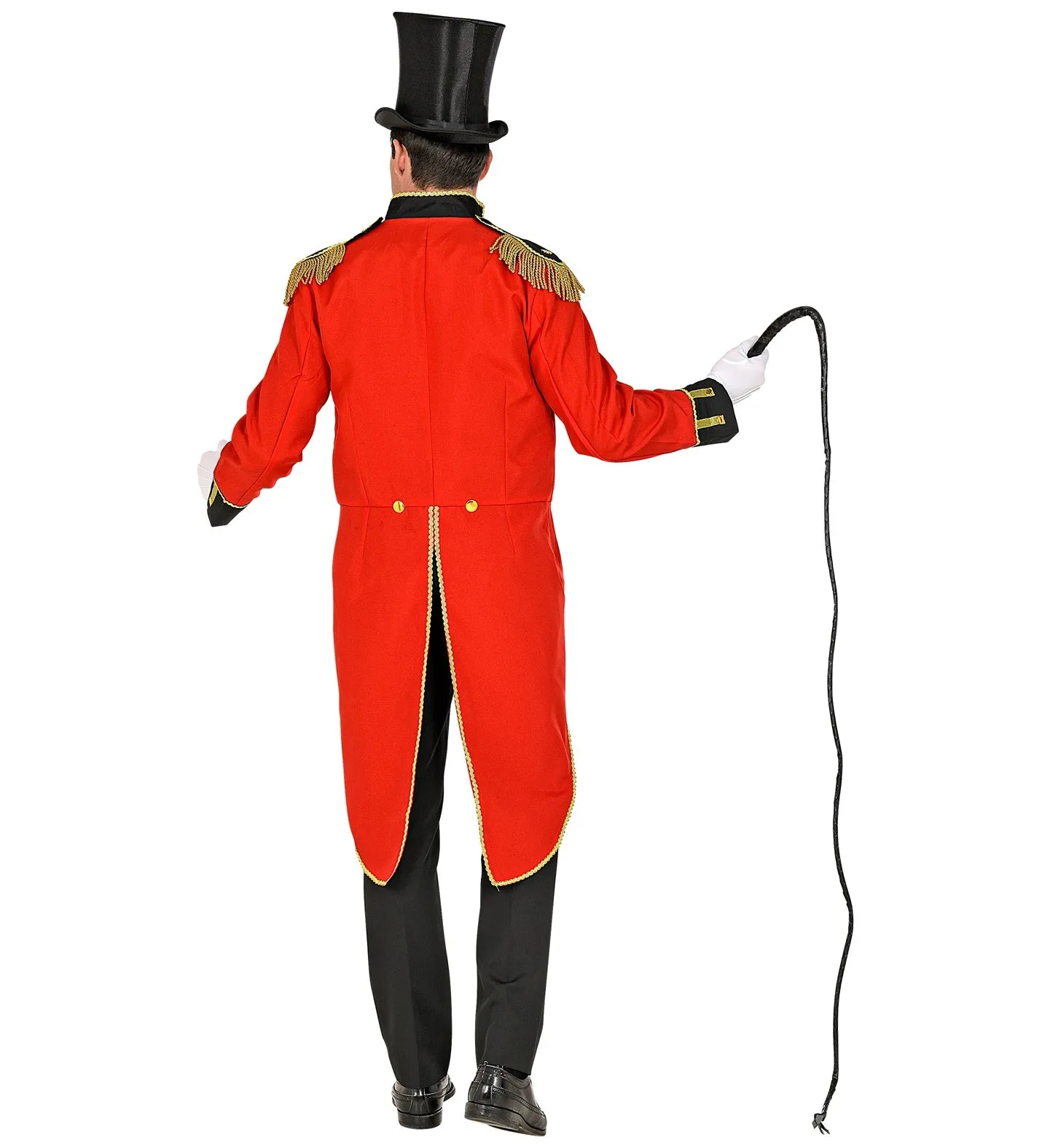 Ringmaster Tailcoat Jacket Red Men's