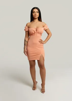 Rosa Dress - Coral