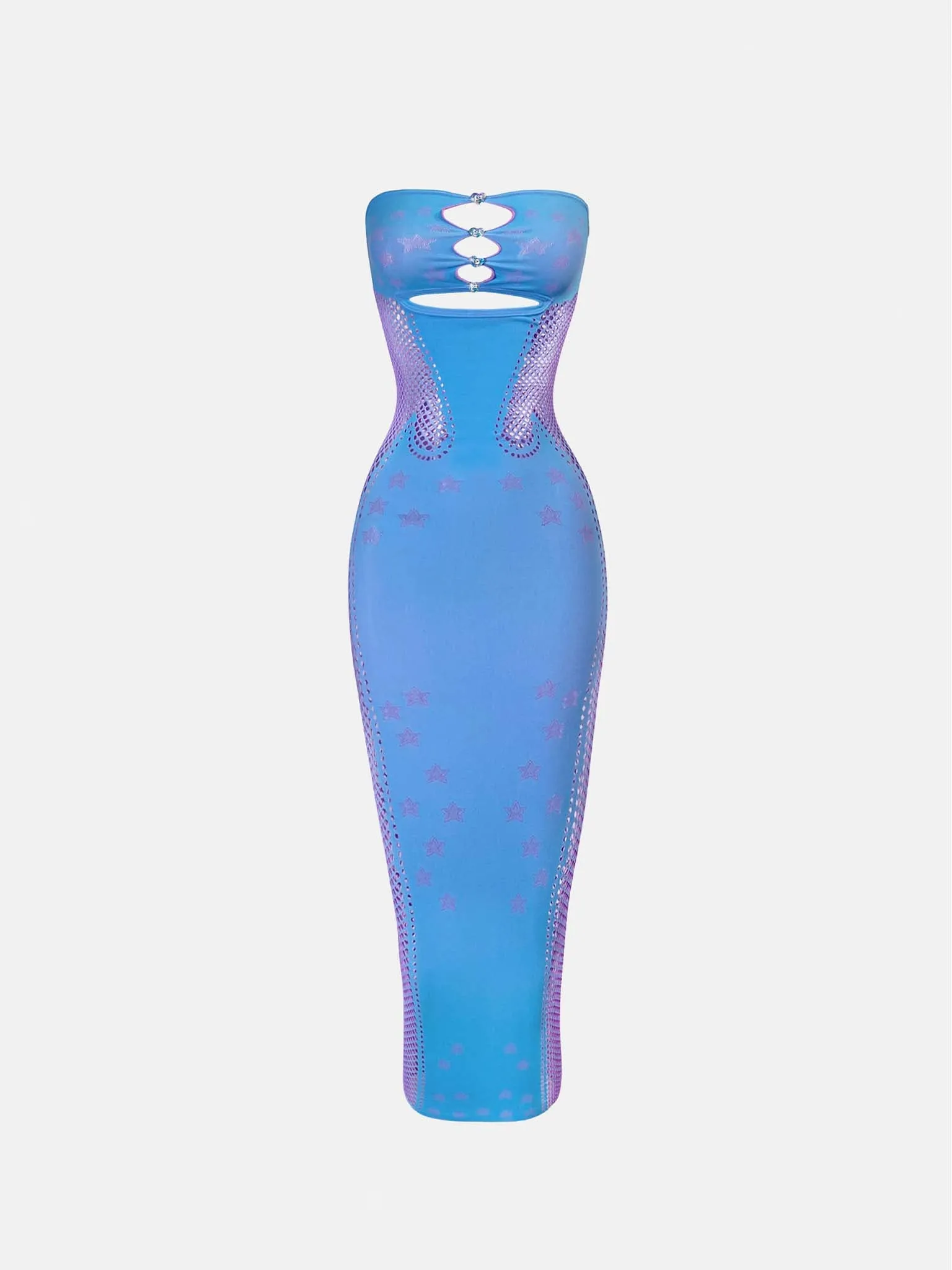 Roxie Dress Crypto Blue