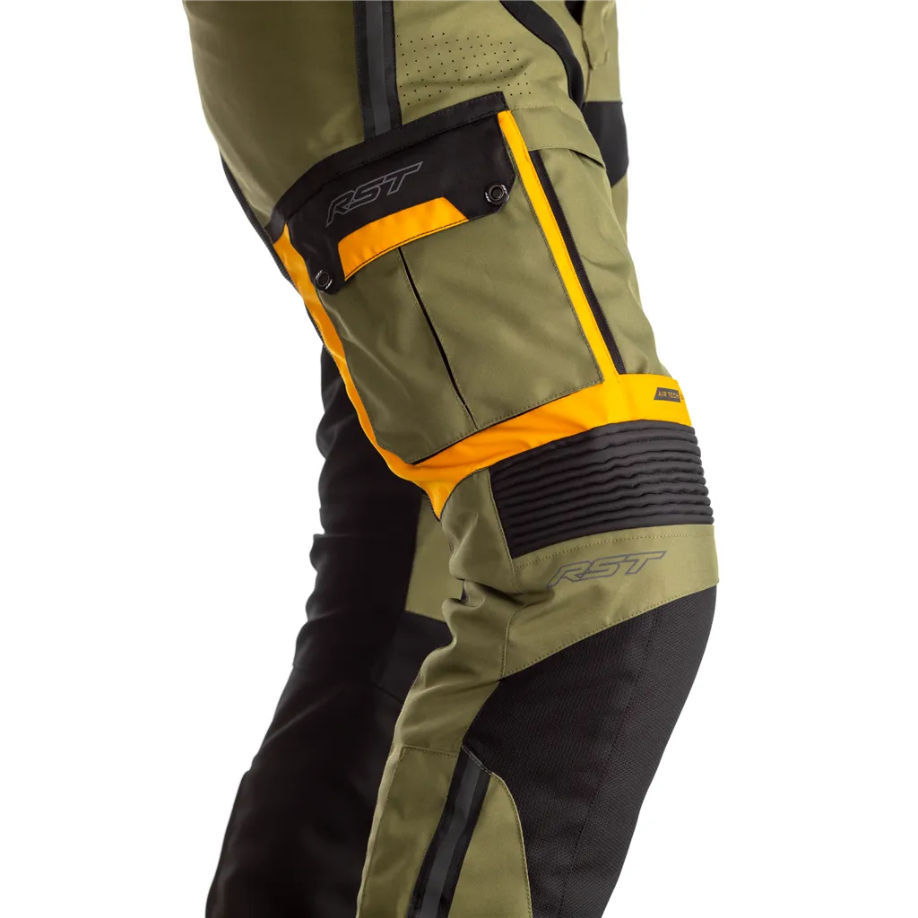 RST 102413 Pro Series Adventure-X CE Textile Jean - Green / Ochre