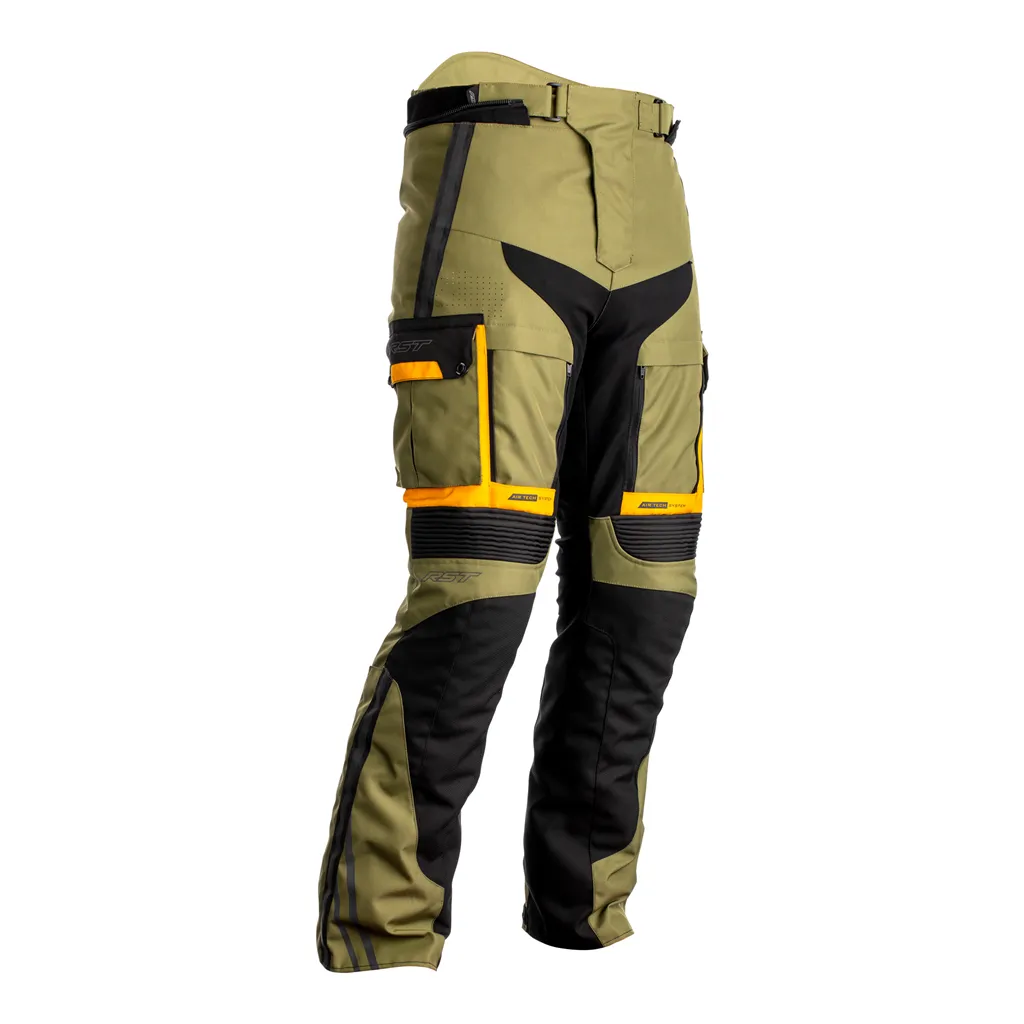 RST 102413 Pro Series Adventure-X CE Textile Jean - Green / Ochre