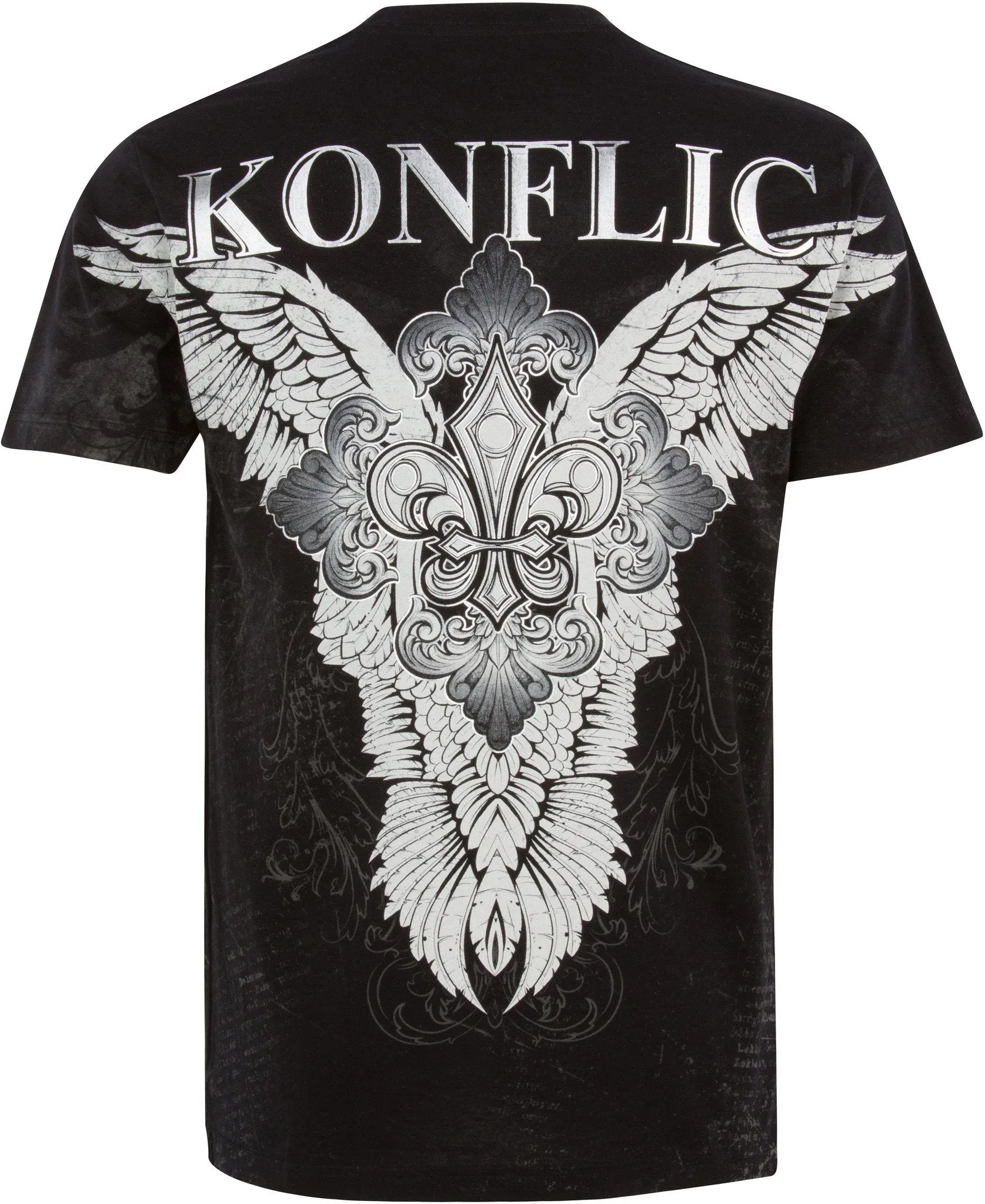 Sakkas Radley Metallic Contrast Wing Mens T-Shirt