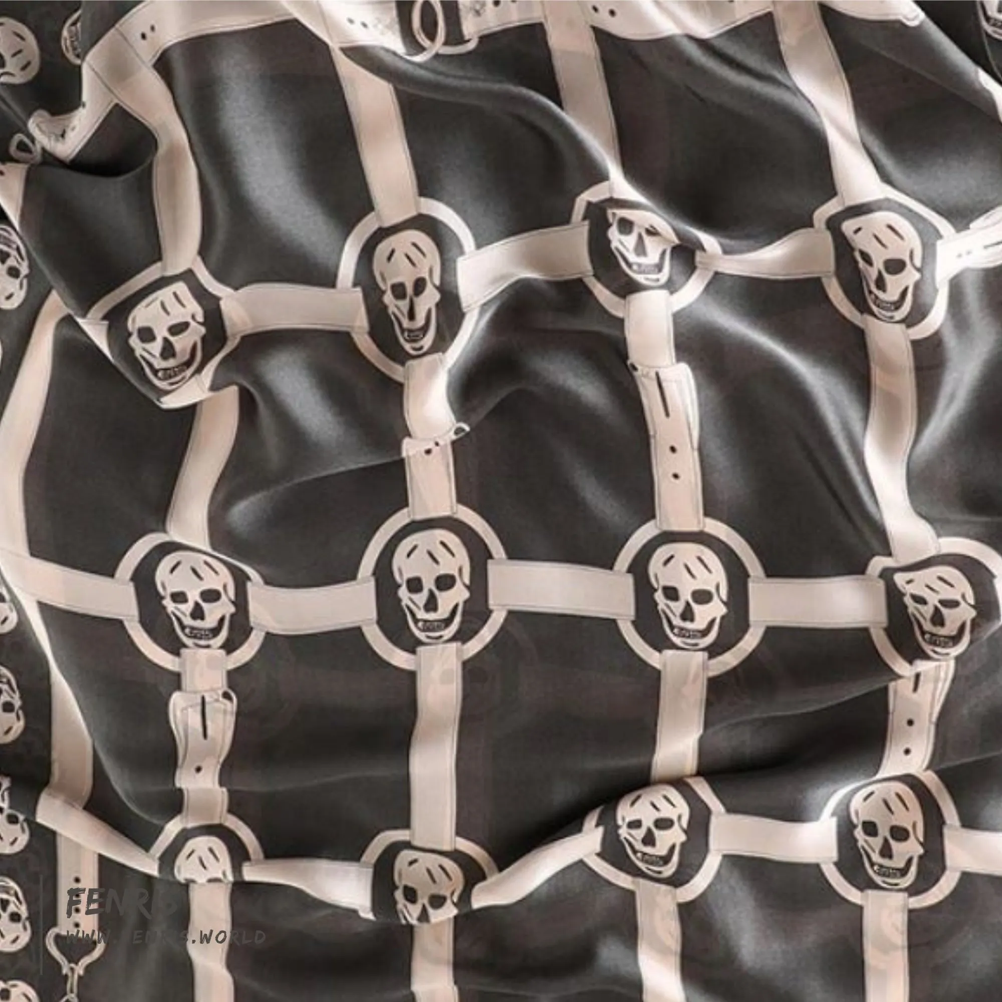 Skull Scarf Shawl Large - Fenris