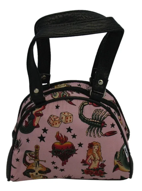 Small Tattoo Motif Bag (Various Colours)