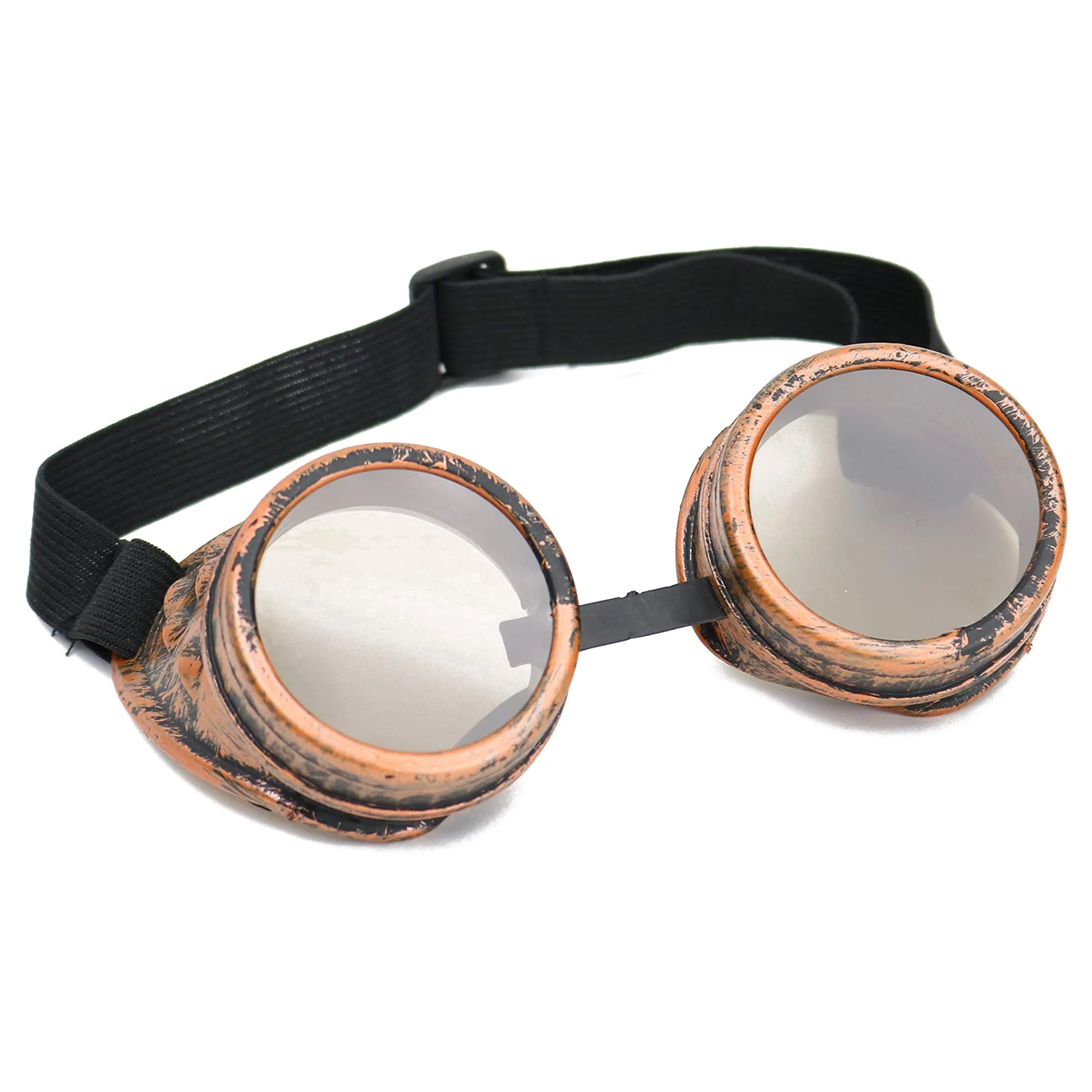 Steampunk Goggles Costume Accessories - Cyber Victorian Welding Glasses - 1 Piece