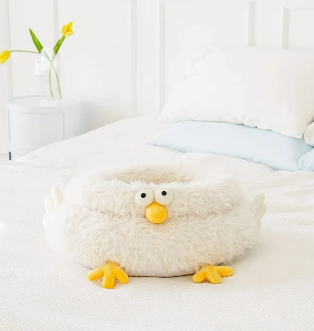 Super Soft Warm Fluffy Pet Bed Chicken Cat Bed